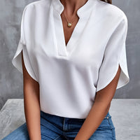 DELANEY™ - Elegant Modern Blouse - White (Almost sold out)