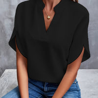 DELANEY™ - Elegant Modern Blouse - Black