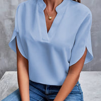 DELANEY™ - Elegant Modern Blouse - Blue (Almost sold out)