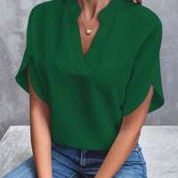 PENELUX™ | Women Luxe Flared Top - Green