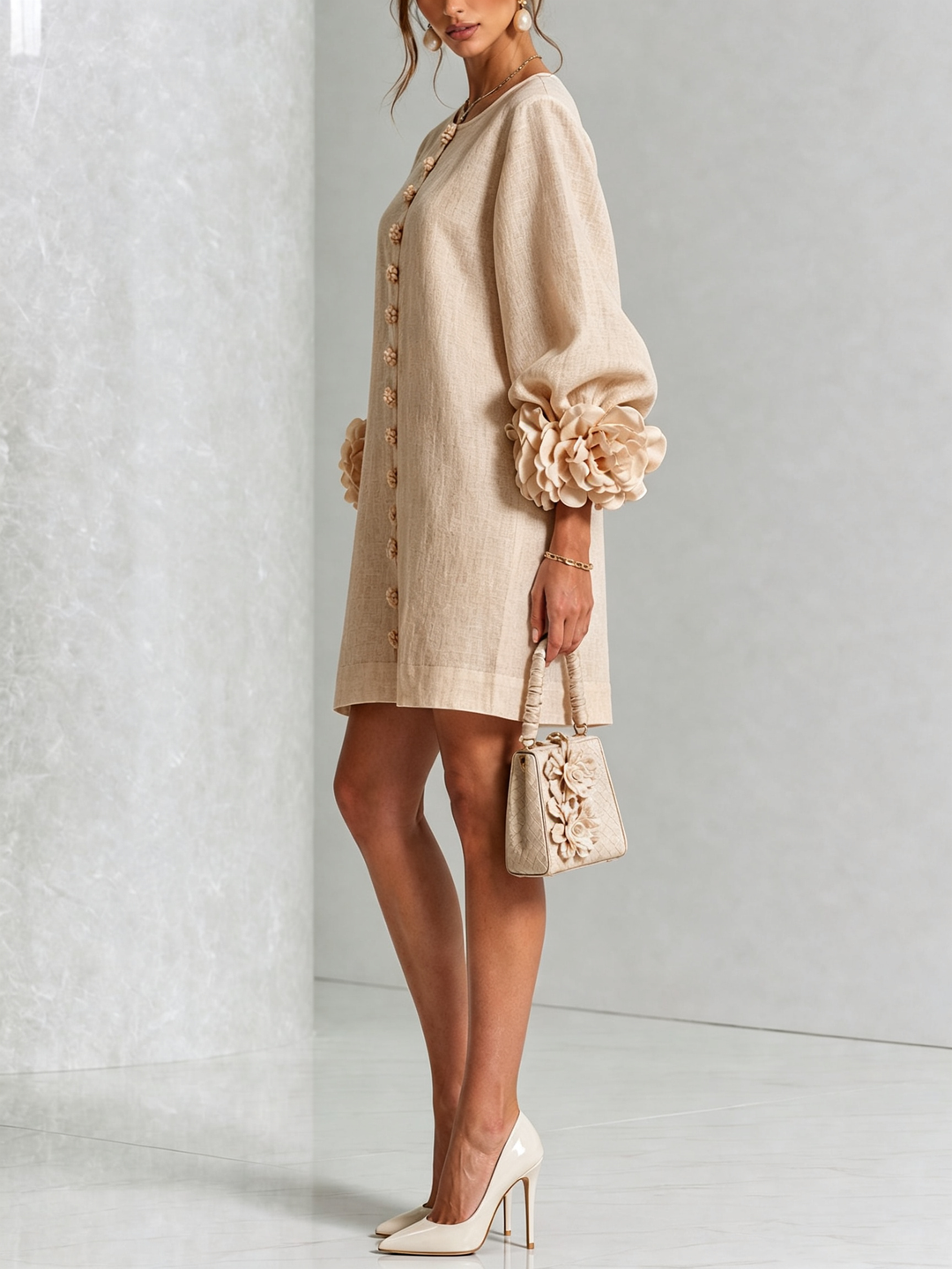 Rosalie | Button-Down Mini Dress (restocked)