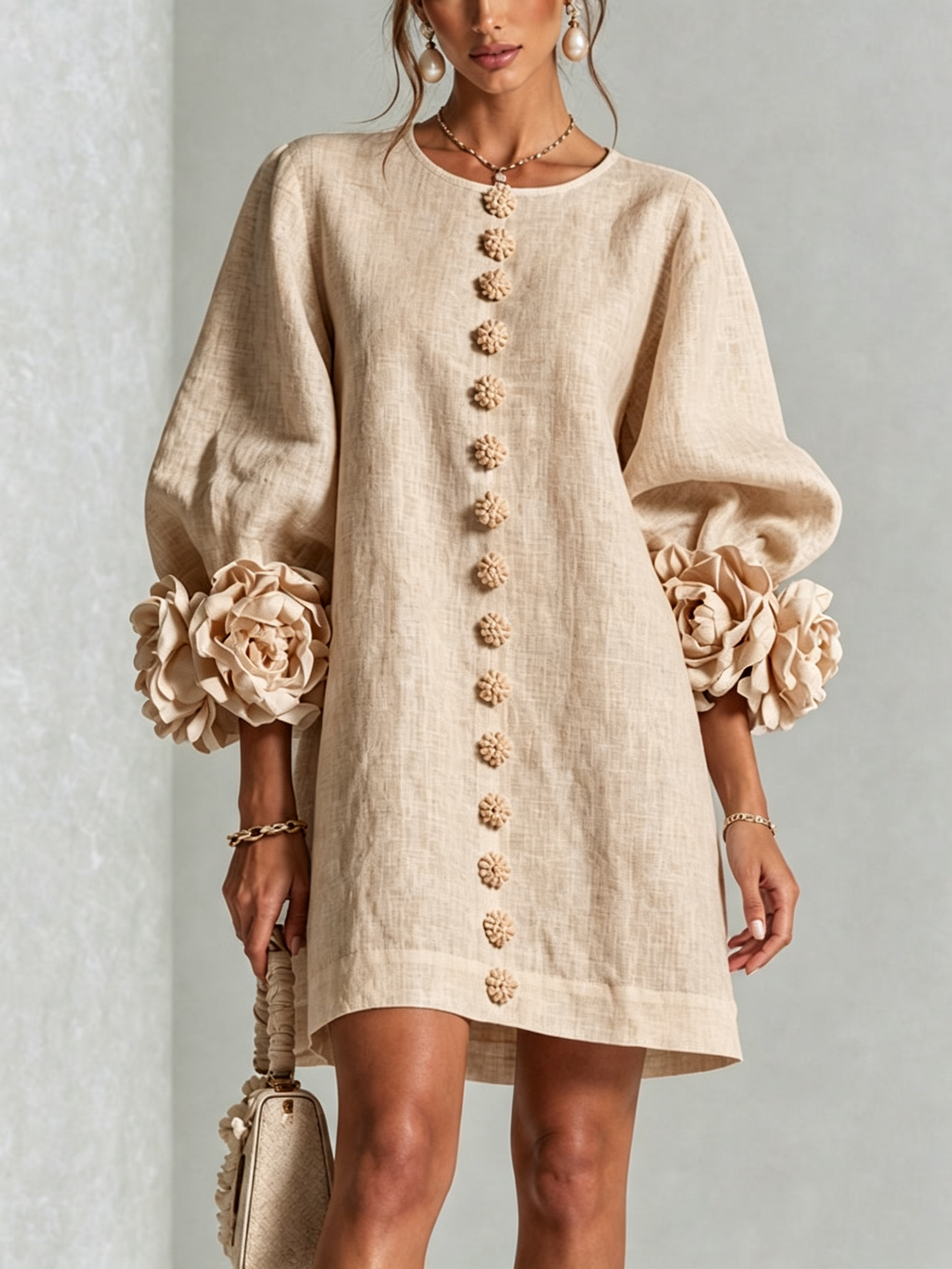 Rosalie | Button-Down Mini Dress (restocked)