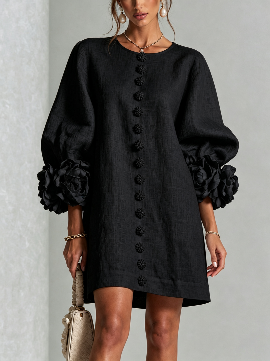 Rosalie | Button-Down Mini Dress (restocked)