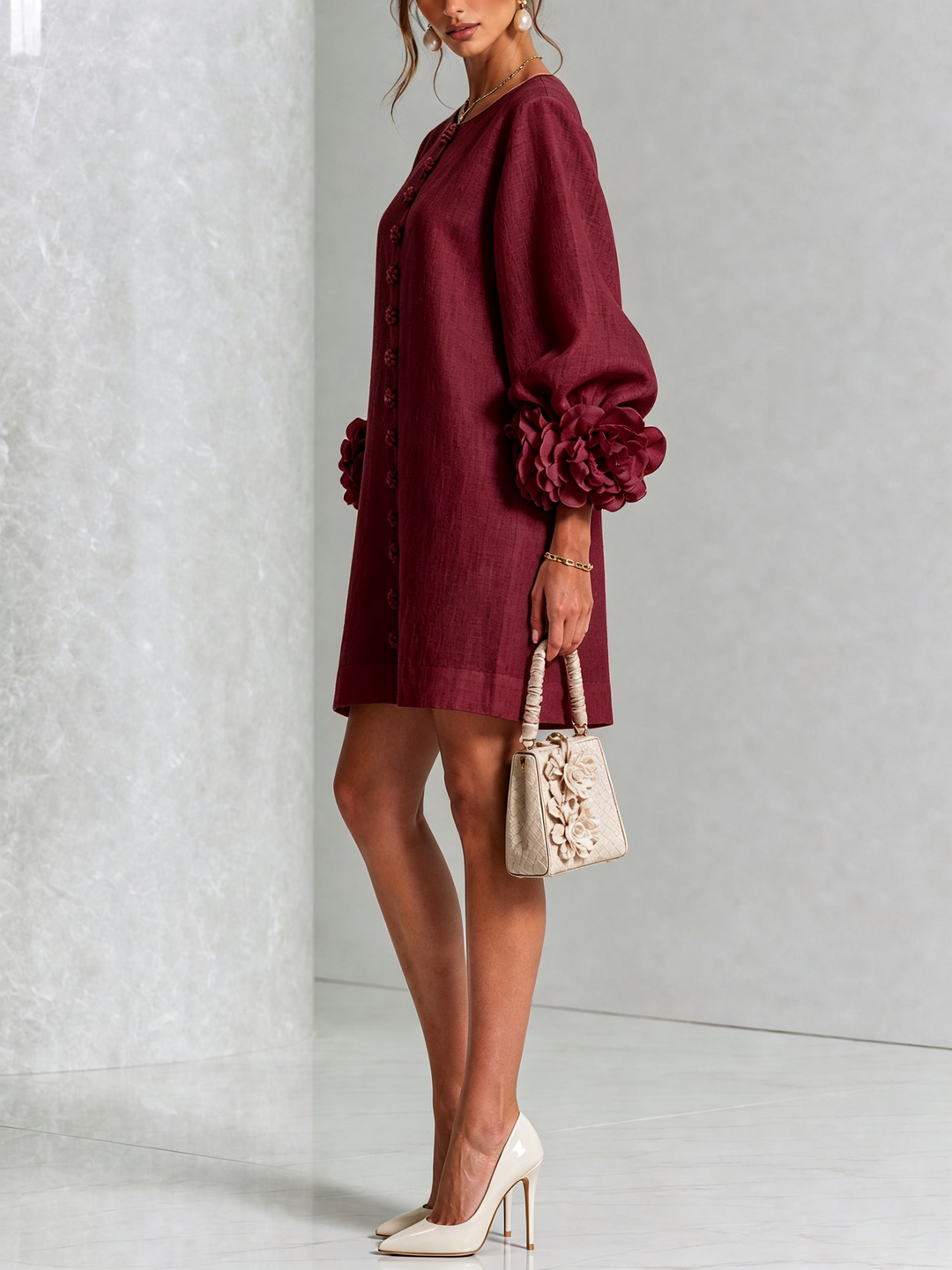 Rosalie | Button-Down Mini Dress (restocked)