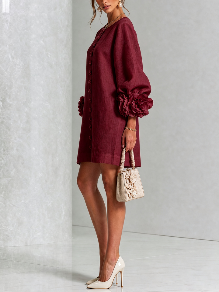Rosalie | Button-Down Mini Dress (restocked)