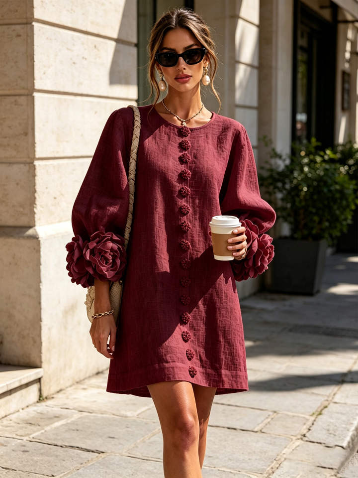Rosalie | Button-Down Mini Dress (restocked)
