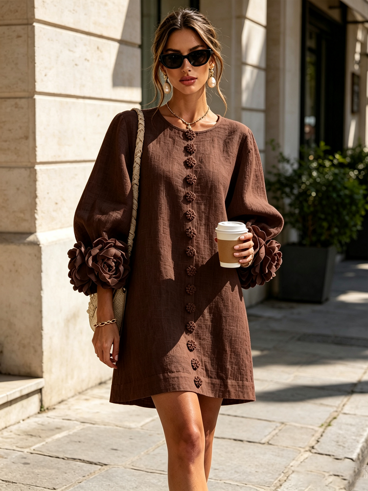 Rosalie | Button-Down Mini Dress (restocked)