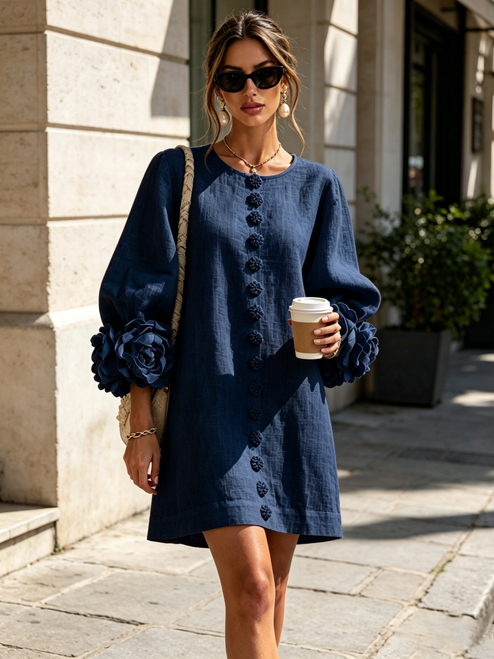 Rosalie | Button-Down Mini Dress (restocked)