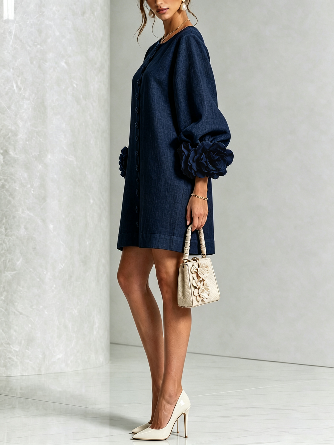 Rosalie | Button-Down Mini Dress (restocked)