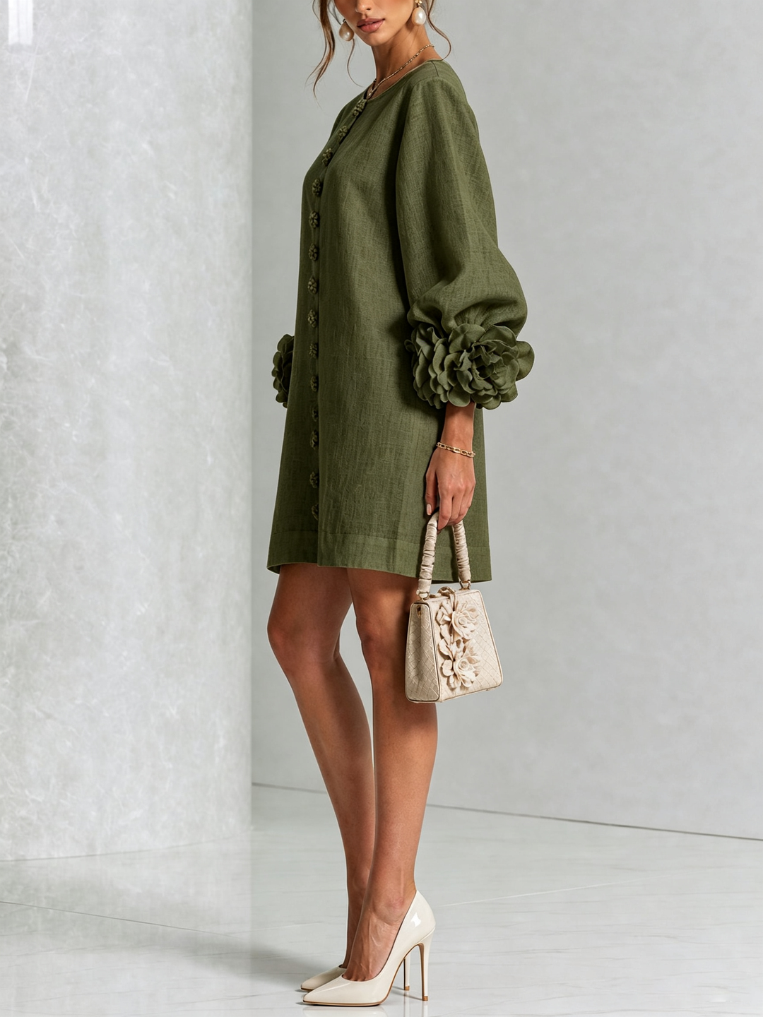 Rosalie | Button-Down Mini Dress (restocked)