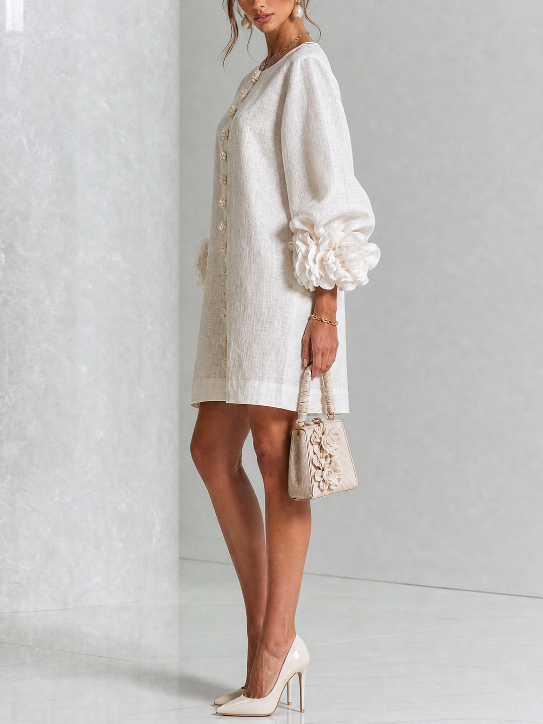 Rosalie | Button-Down Mini Dress (restocked)