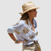 Susan | Elegant Everyday Blouse - Soft White