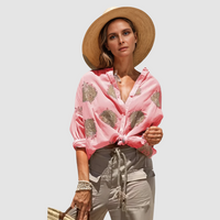 Susan | Elegant Everyday Blouse - Scarlet Red