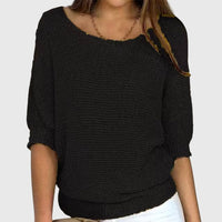 Sofia™ - Elegant Sweater - Black
