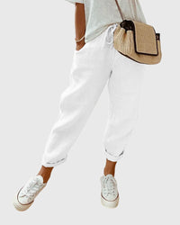 Reina™ | Elegant Women's Pants - White