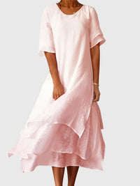 April™ | Elegant Dress - Pink