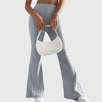 Jennifer - Elegant Women Trousers - Grey