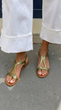 Jenny - Summer Sun Sandals - Green
