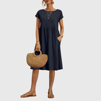 Mirabel™ | Elegant Spring Dress - Blue