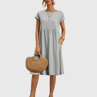 Mirabel™ | Elegant Spring Dress - Gray