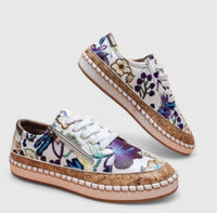 Olisette | Orthopedic Shoes - Blue Flora