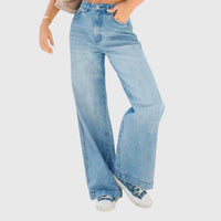 Marem - Women's Baggy Pants - Blue