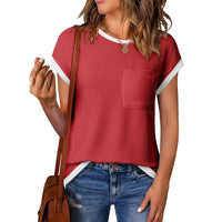 KORIN™ – Comfy Slim Fit Streetwear Summer Top - Red