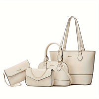 Amora | Mother and Daughter Matching Bag Set - White