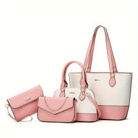 Amora | Mother and Daughter Matching Bag Set - White Powder