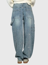 Stella™ | Women Diamond Pants - Light Blue