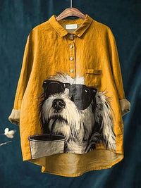 IRIS™ - Dog Art Shirt - S