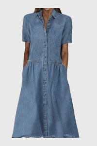 Allyssia | Elegant Dress - Blue