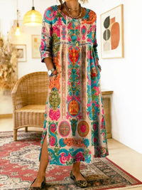 Dolores Printed Dress - S