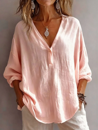 Clara™ | Effortless Everyday Blouse - Pink
