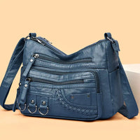 Lilith | Timeless Multi-Layer Crossbody Bag - Blue