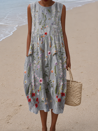 Cara™ Wildflower Midi Dress - Multicolor