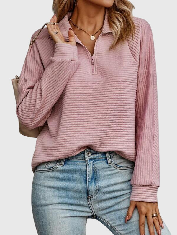 Abigail™ | Elegant Sweater with Zipper