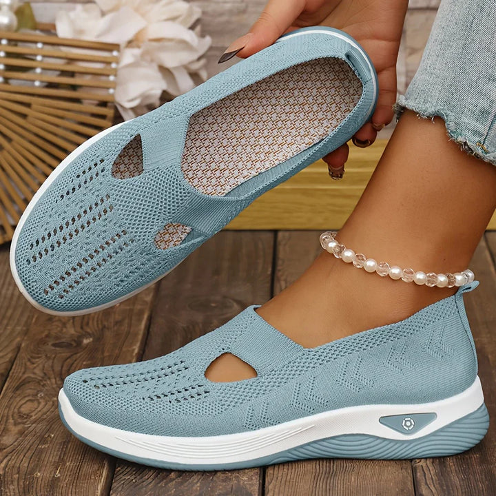 Dorothy | Breathable Knit Slip-On Sneakers