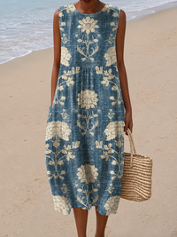 Belle™ Bohemian Midi Dress - Multicolor
