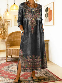 Antonia Printed Dress - S