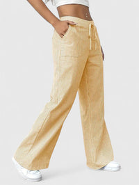 Tatienne | Elegant Women Pants - Yellow