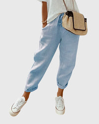 Reina™ | Elegant Women's Pants - Blue
