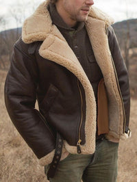 Fletcher | Signature Sheepskin Leather Jacket - S