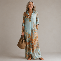 Evalexy I Maxi Dress Print Luxury - XS