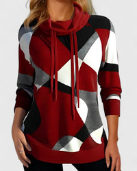 Thalynora | Comfortable Sweater - Red