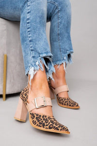 Luvia | Elegant Heels - Khaki