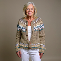 Cora | Vintage Icelandic Cardigan - S