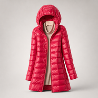 FEATHRA™ ULTRALIGHT DOWN JACKET - Fuchsia