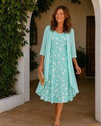The Capri Duster Dress - Mint