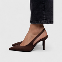 Bella | Orthopedic Heels - Brown